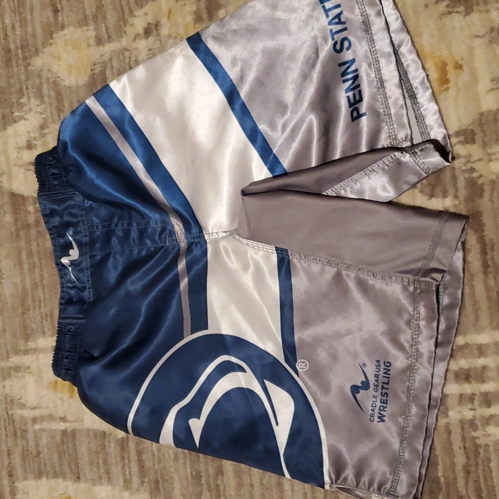 Penn state fighter shorts, wrestling YL
